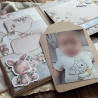 Kraftowy tag z miejscem na zdjęcie i notatki – element zestawu kreatywnego DIY Mini album Leśna Przygoda
