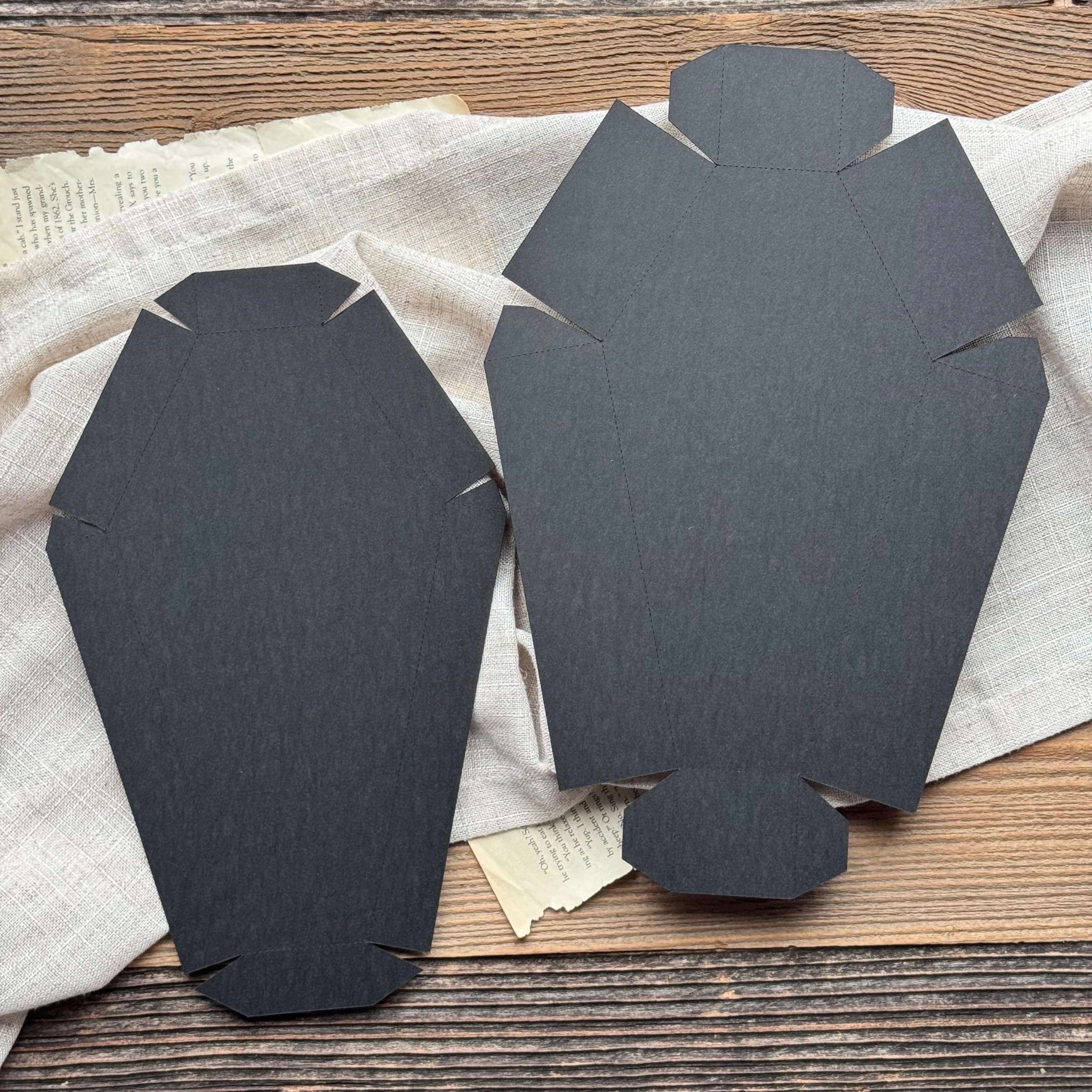 Baza pudełko trumna XXL w kolorze czarnym