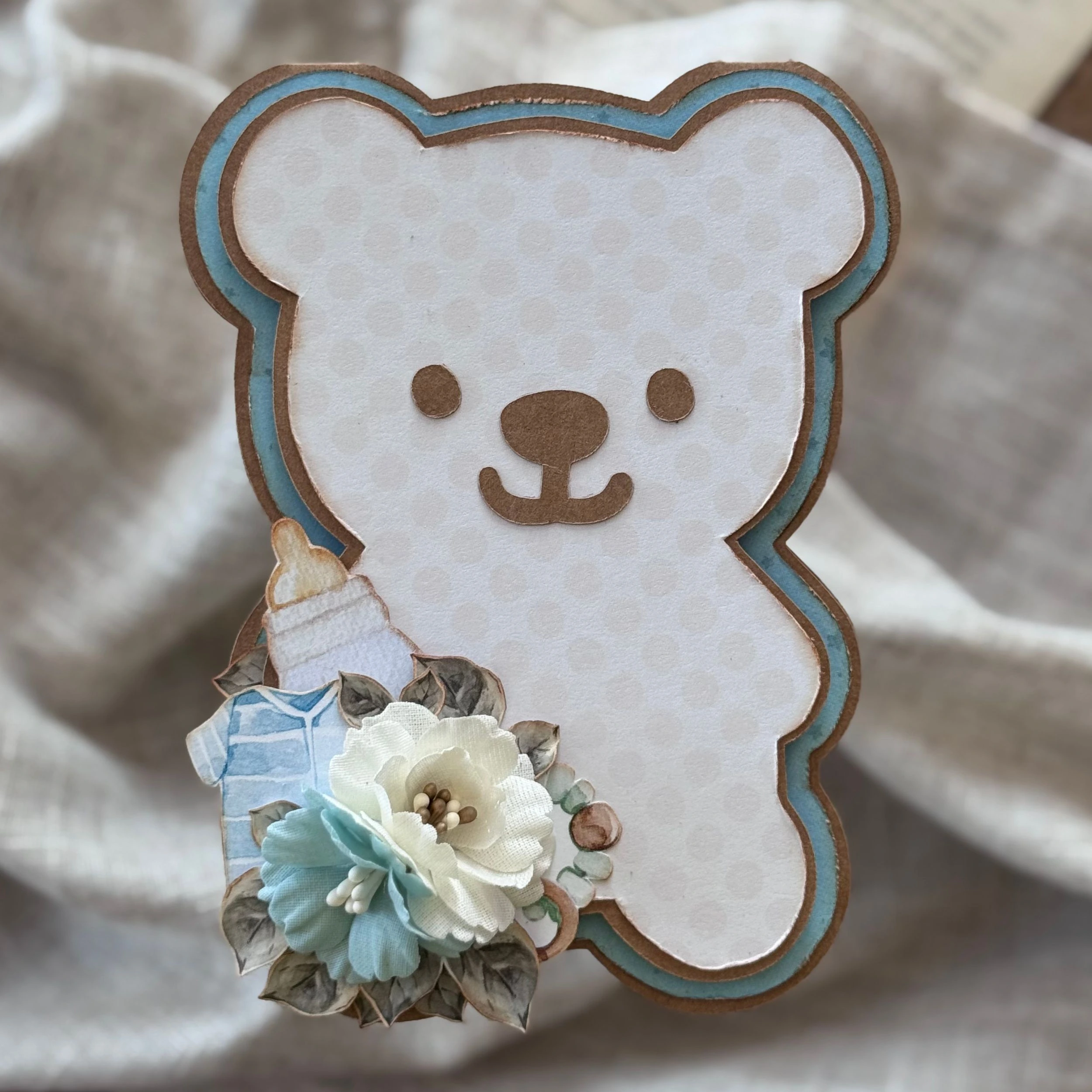 Kartka dziecięca w pudełku